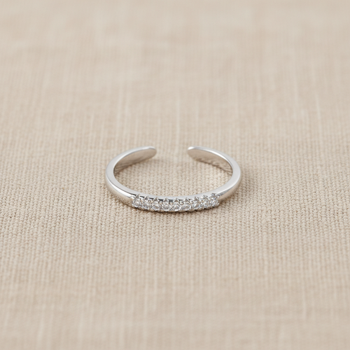 Anillo CÉLESTE cristales pavé plata Yafred