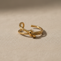 Anillo LIEN nudo dorado Yafred